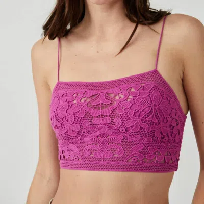 Free People X Intimately Fp Lyra Bralette In Purple