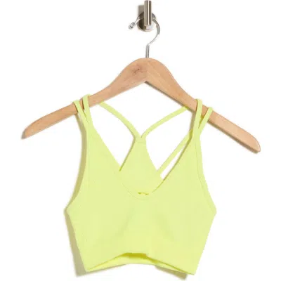 Free People Free Throw Ribbed Sports Bra