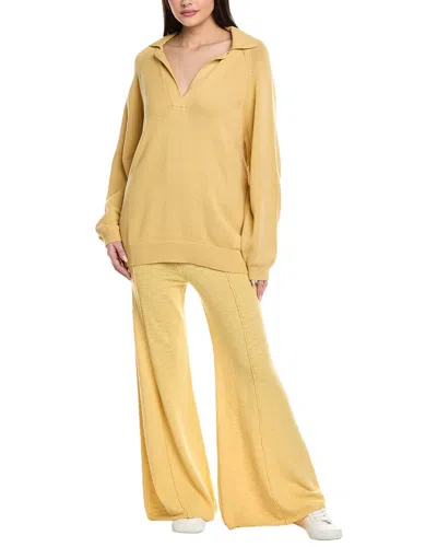 Free People 2pc Drea Sweater Set In Green