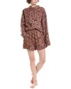 Free People X Intimately Fp Early Morning Sleep Set In Brown