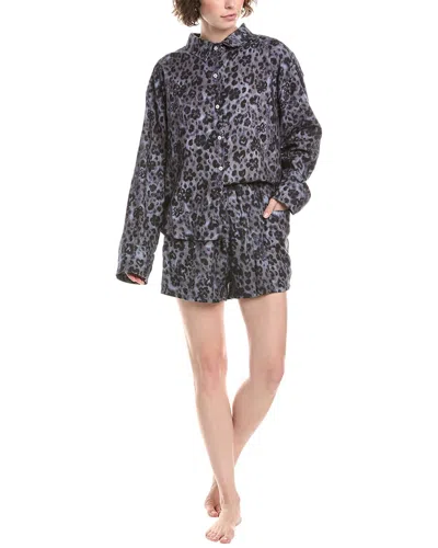 Free People 2pc Early Morning Sleep Set In Gray
