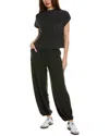 Free People 2pc Freya Sweater & Pant Set In Black