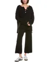 Free People 2pc Hailee Sweater & Pant Set In Black