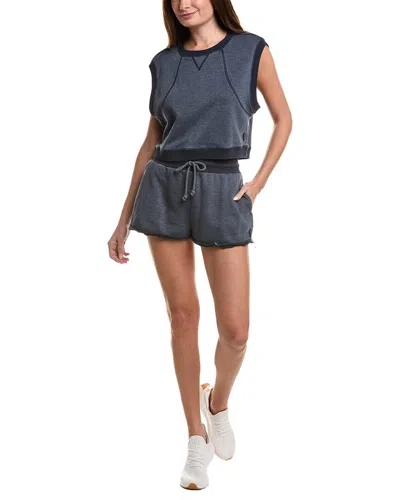 Free People 2pc Movement Time After Time Set In Blue