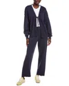 Free People 2pc Solar Sweater & Pant Set In Blue