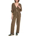 Free People 2pc Solar Sweater & Pant Set In Brown