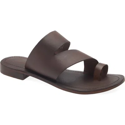 Free People Abilene Toe Loop Sandal In Black