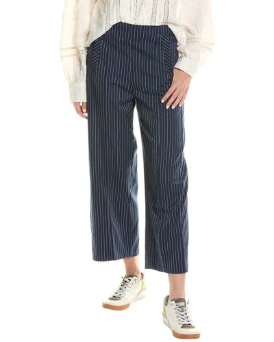 Free People Acadia Trouser In Blue