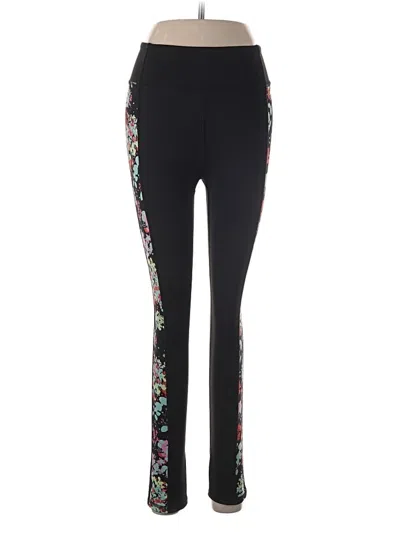 Pre-owned Free People Active Pants In Black