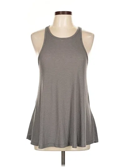 Pre-owned Free People Active Tank Top In Gray