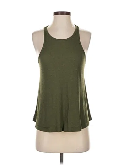 Pre-owned Free People Active Tank Top In Green