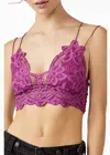 Free People Intimately Fp Adella Longline Bralette In Multi