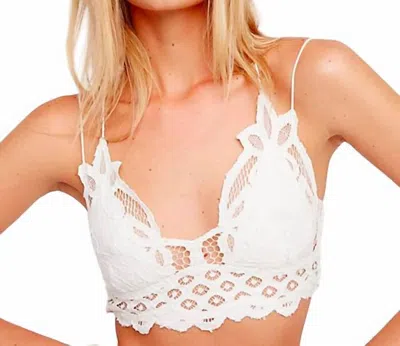 FREE PEOPLE ADELLA BRALETTE IN WHITE