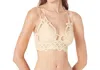 Free People Adella Longline Lace Bralette In Pink Petal In Neutral