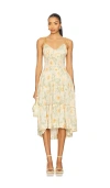 Free People Adriel Floral Print Knee Length Cami Dress