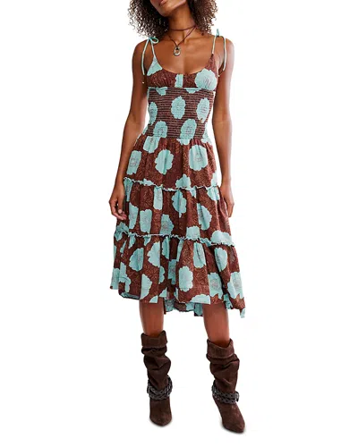 FREE PEOPLE ADRIEL MIDI DRESS