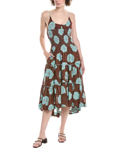 FREE PEOPLE FREE PEOPLE ADRIEL MIDI DRESS