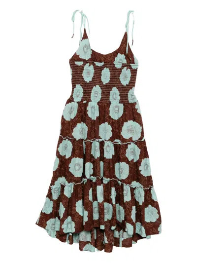 FREE PEOPLE ADRIEL MIDI DRESS