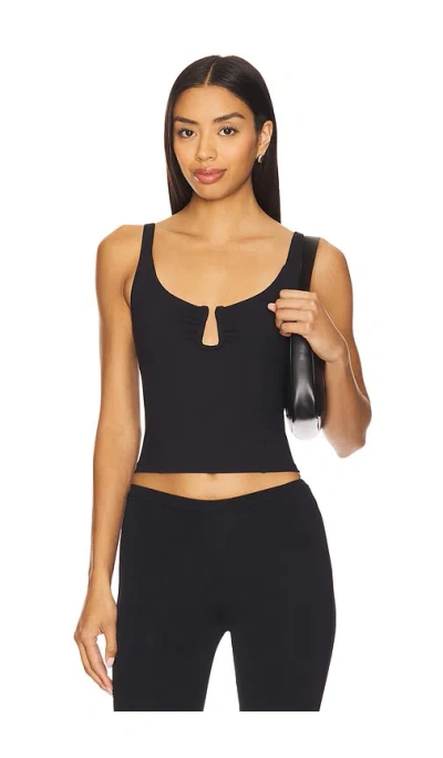 Free People Ahead Of The Curve Cami In Black
