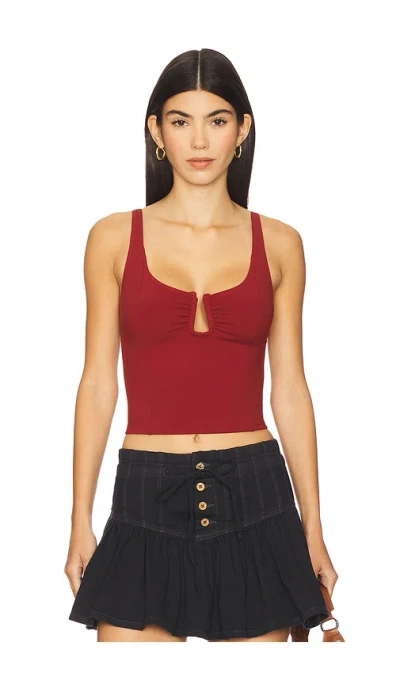 FREE PEOPLE AHEAD OF THE CURVE CAMI