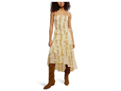 free people alejandra midi dress Free People Women's Alejandra Midi Dress, Hot Pink Combo, XS at Amazon  Women's Clothing store