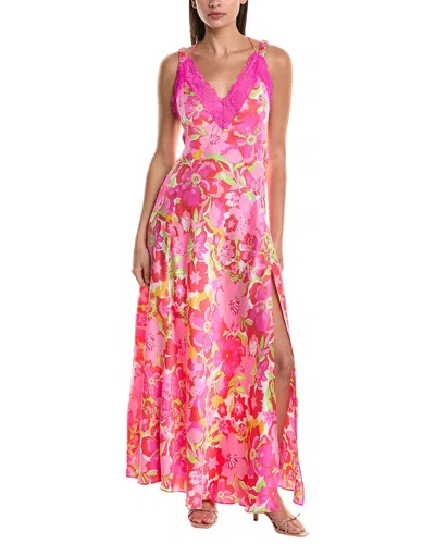 Free People All A Bloom Maxi Dress In Pink
