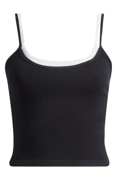 Free People All Clear Coastline Camisole In Black