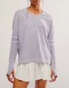 Free People All Star Layer Long Sleeve Tee In Trailblazer In Multi