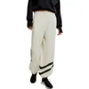 Free People All Star Oversize Graphic Sweatpants In Ivory Combo