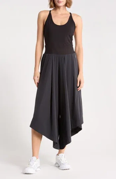 Free People All The Feels One-piece Romper In Black