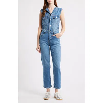 Free People X We The Free All You Need Denim Coverall In Blue