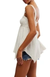 Free People Amaryllis Asymmetric Cotton Camisole