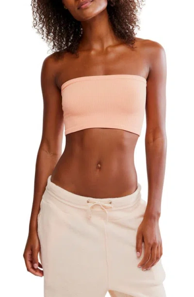 Free People Amelia Bandeau Bra In Pink