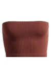 Free People Amelia Bandeau Bra In Brown