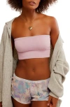 Free People Fp Movement Ringer Logo Sports Bra In Pink