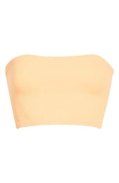 Free People Amelia Bandeau Bra In Neutral