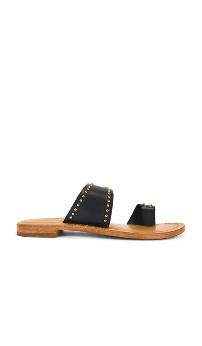 Free People Amelie Tiny Stud Sandal In Black