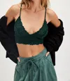 Free People Intimately Fp Amina Longline Bralette In Silver