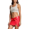 Free People Annalise Womens Velvet Short Mini Skirt