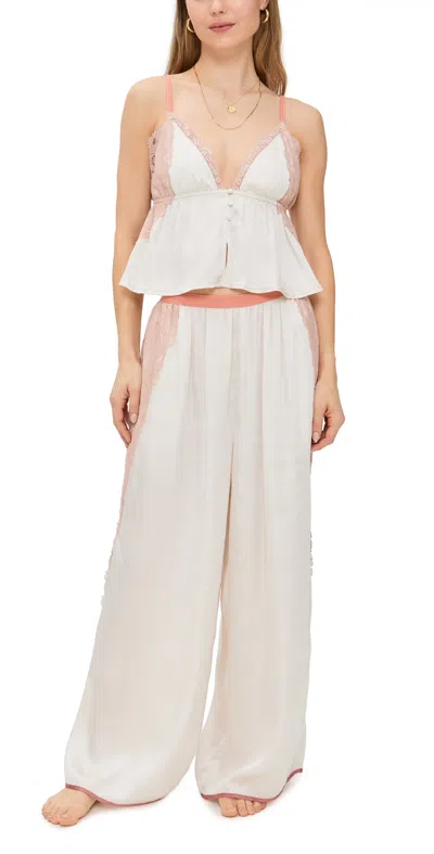 Free People Anywhere With You Lounge Pajama Set Jett Stream