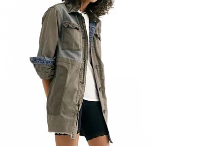 Free People Apollo Jacket In Army In Green