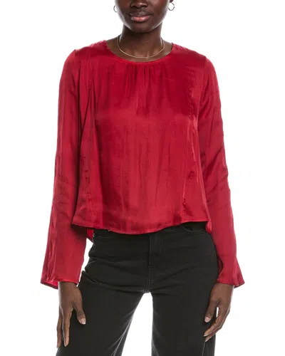 Free People Arabella Blouse In Rubies In Red