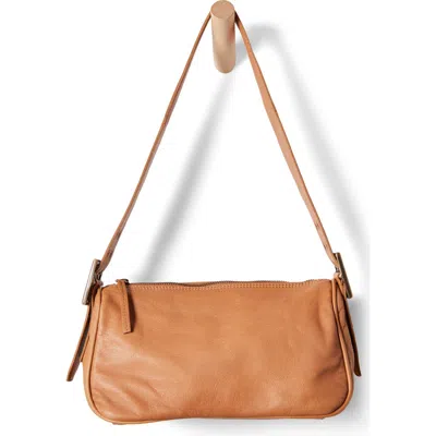Free People Army Candy Leather Baguette Bag