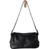 Free People Army Candy Leather Baguette Bag In Black