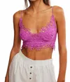 Free People Asteria Bralette In Radiant Orchid In Purple