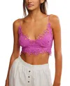 Free People Asteria Bralette In Radiant Orchid In Purple