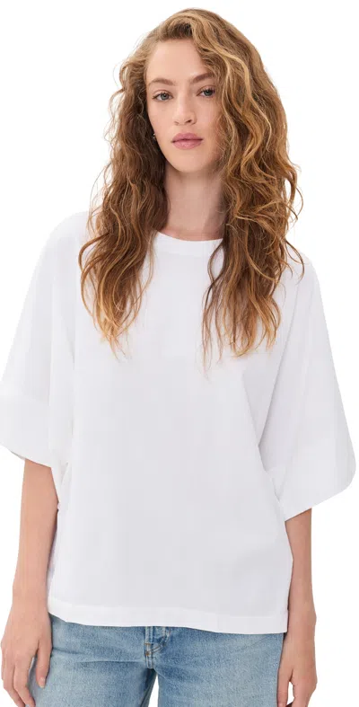 Free People Atlas Dolman Oversized Top In White