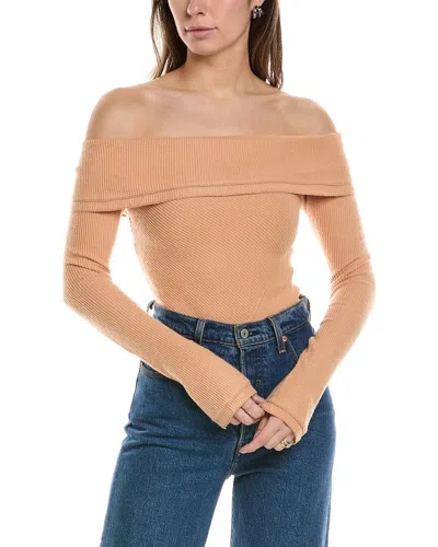 Free People Autumn Cozy Bodysuit In Brown