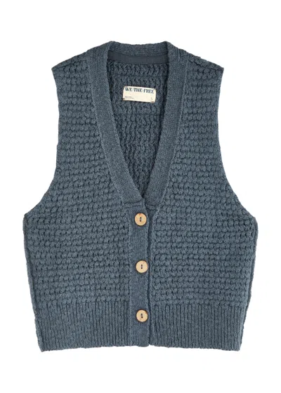 FREE PEOPLE FREE PEOPLE AVA COTTON-BLEND VEST