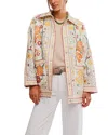Free People Avery Embellished Jacket In Multi